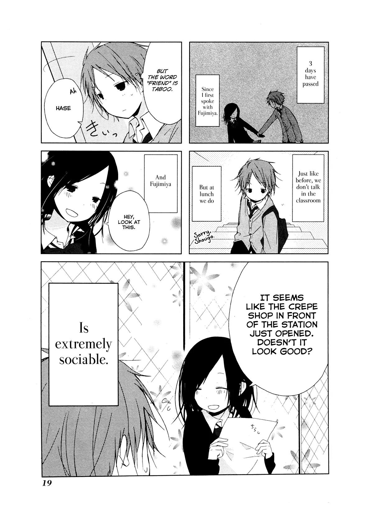 Isshuukan Friends Chapter 0 page 20 - Chapter 0: Beginning of Friendship