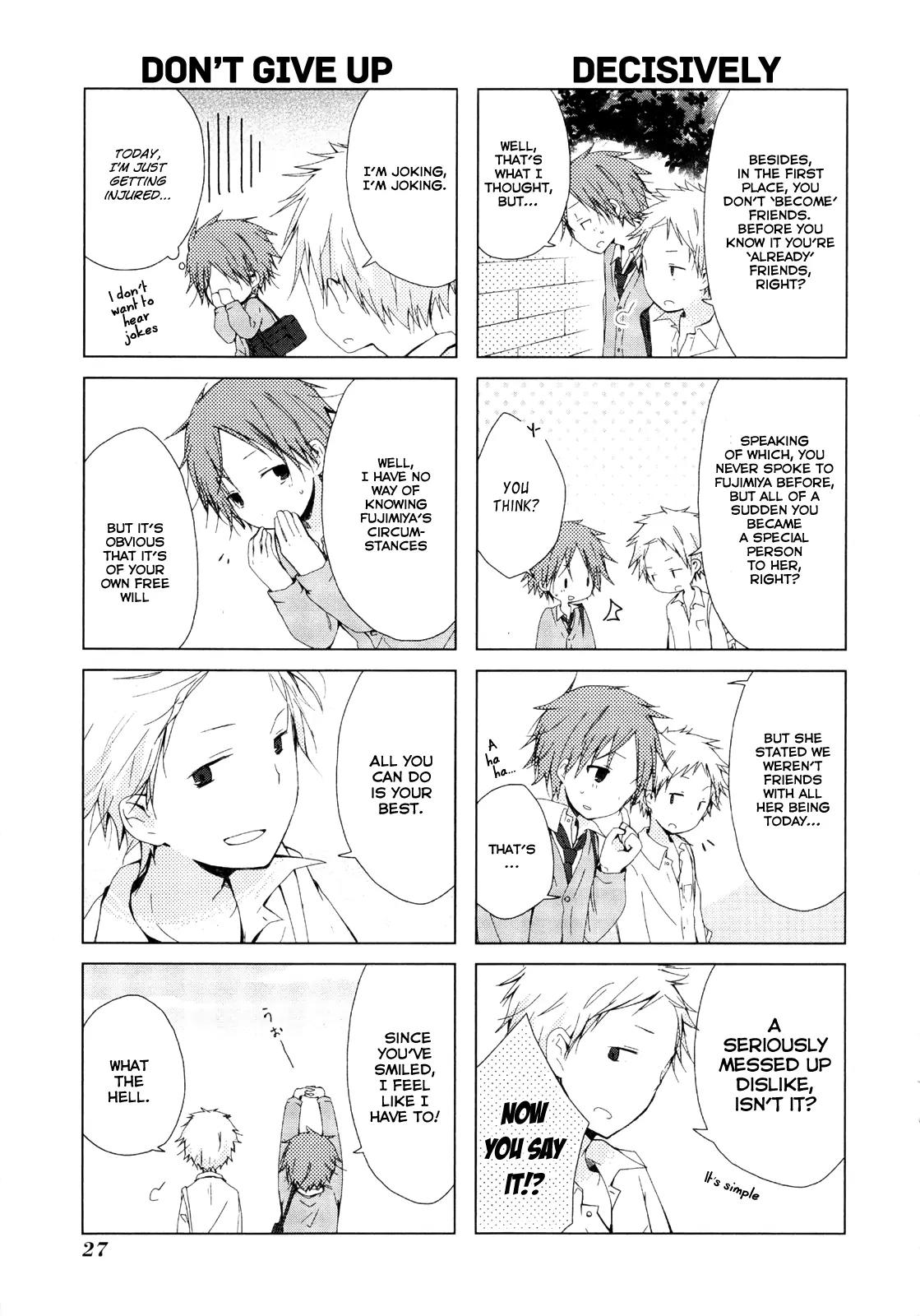 Isshuukan Friends Chapter 0 page 28 - Chapter 0: Beginning of Friendship
