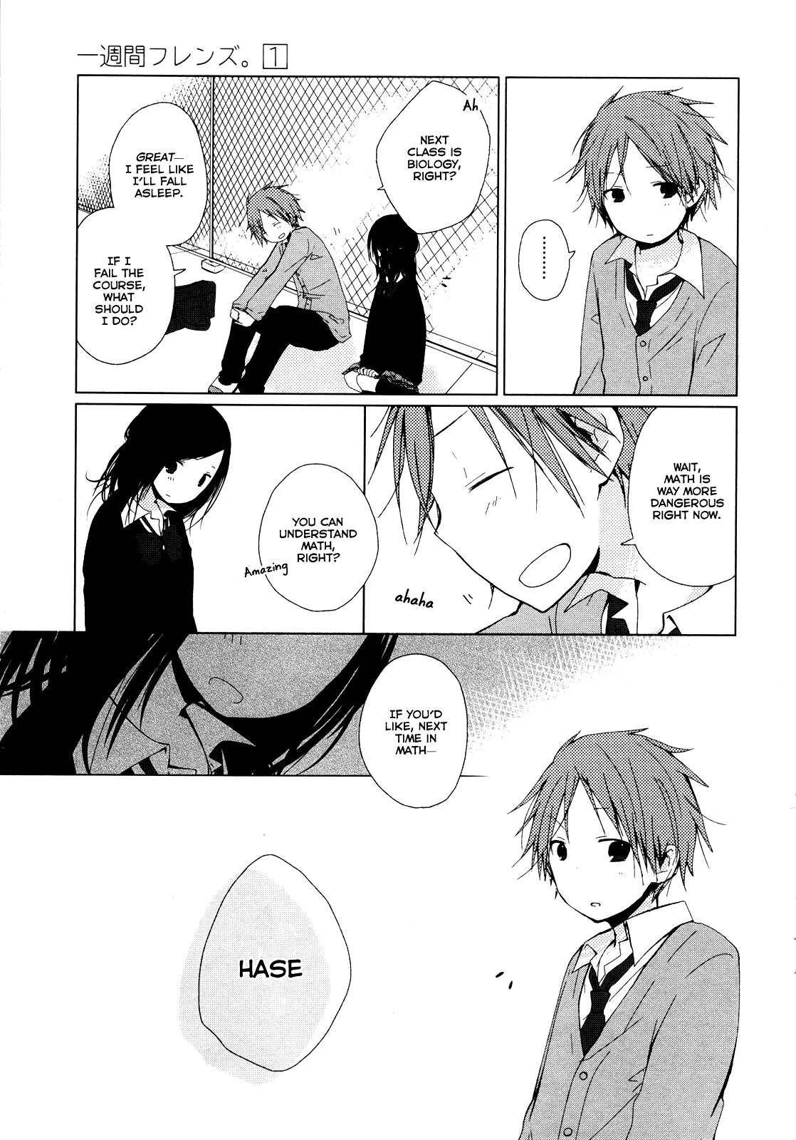 Isshuukan Friends Chapter 0 page 30 - Chapter 0: Beginning of Friendship