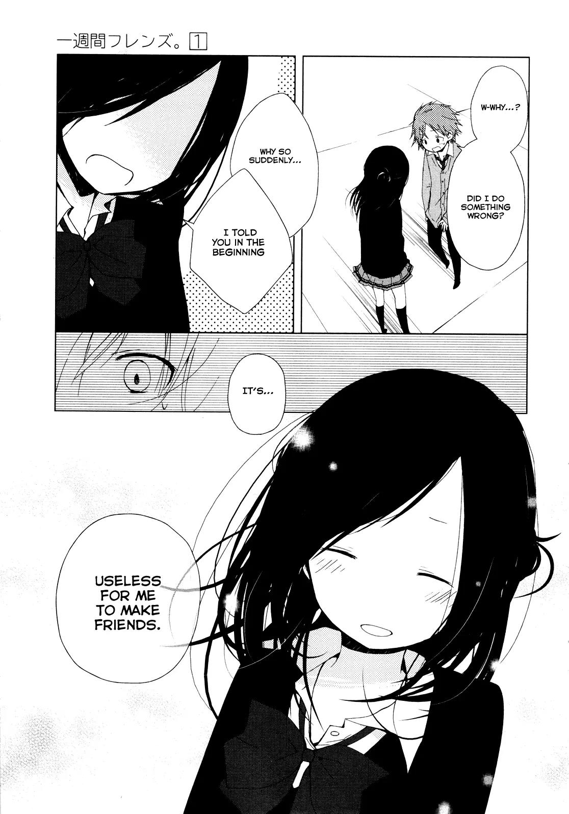 Isshuukan Friends Chapter 0 page 32 - Chapter 0: Beginning of Friendship