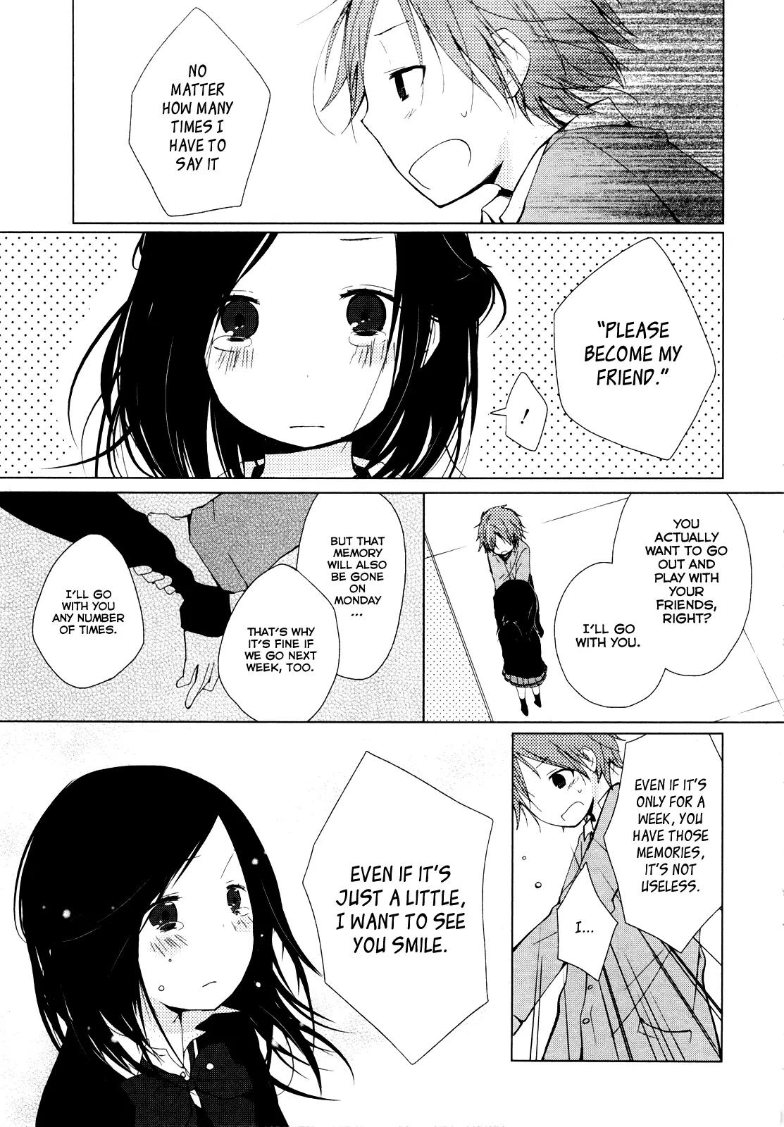 Isshuukan Friends Chapter 0 page 40 - Chapter 0: Beginning of Friendship