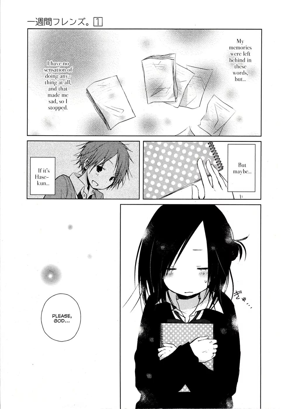 Isshuukan Friends Chapter 1 page 18 - Chapter 1: Please Become My Friend