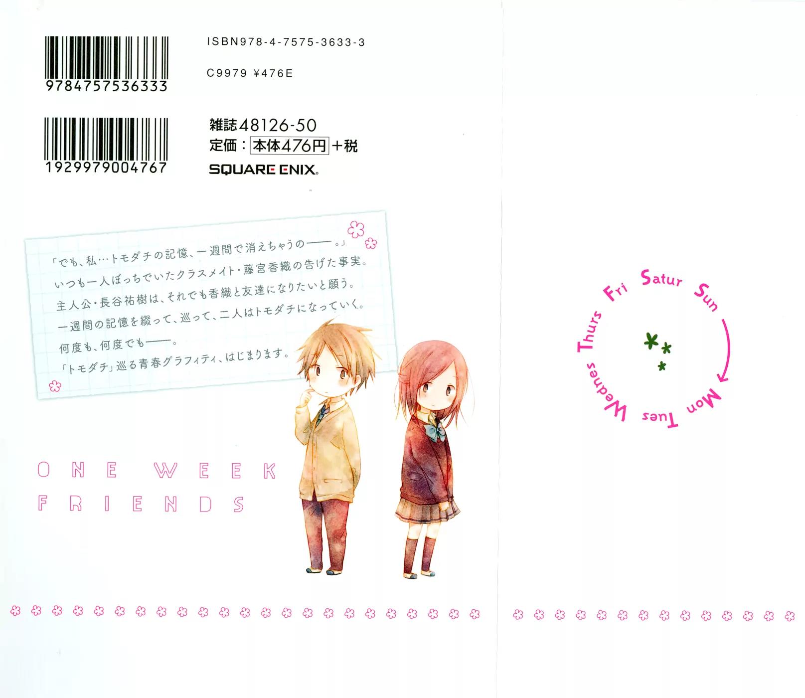 Isshuukan Friends Chapter 1 page 3 - Chapter 1: Please Become My Friend
