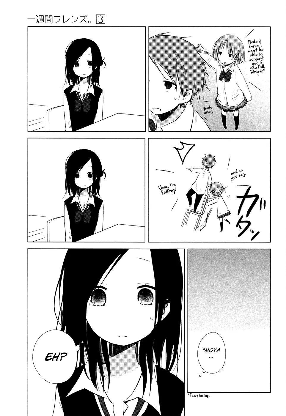 Isshuukan Friends Chapter 10 page 18 - Chapter 10: The Friend I Like