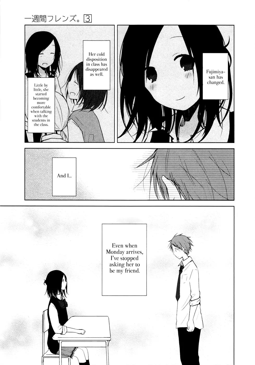 Isshuukan Friends Chapter 10 page 2 - Chapter 10: The Friend I Like