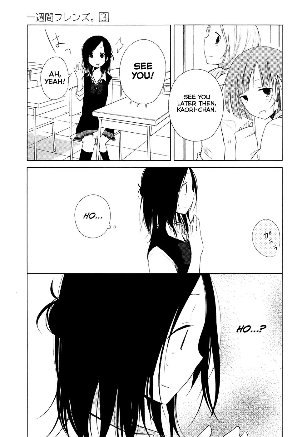 Isshuukan Friends Chapter 10 page 20 - Chapter 10: The Friend I Like
