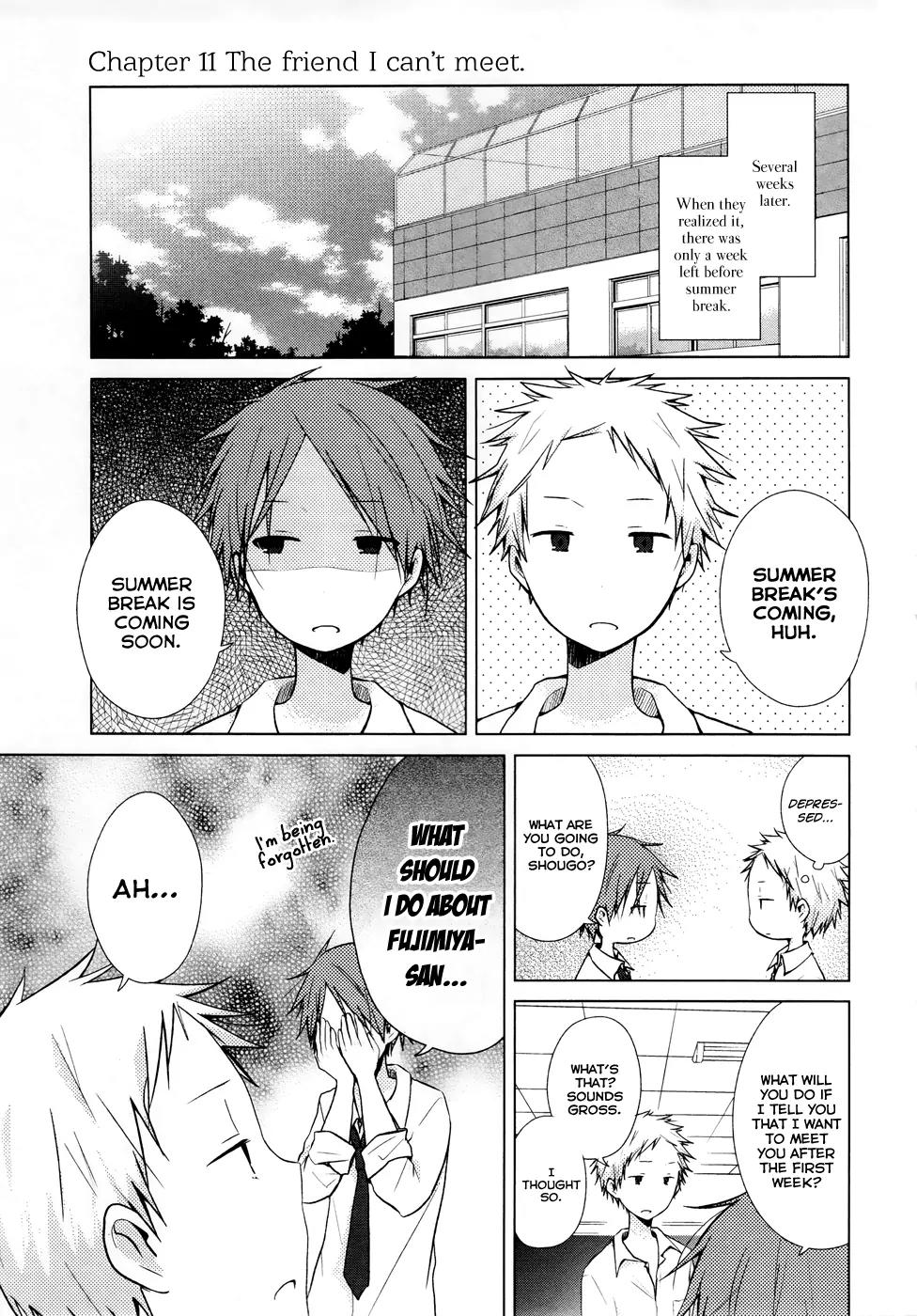 Isshuukan Friends Chapter 11 page 2 - Chapter 11: The Friend I Can't Meet