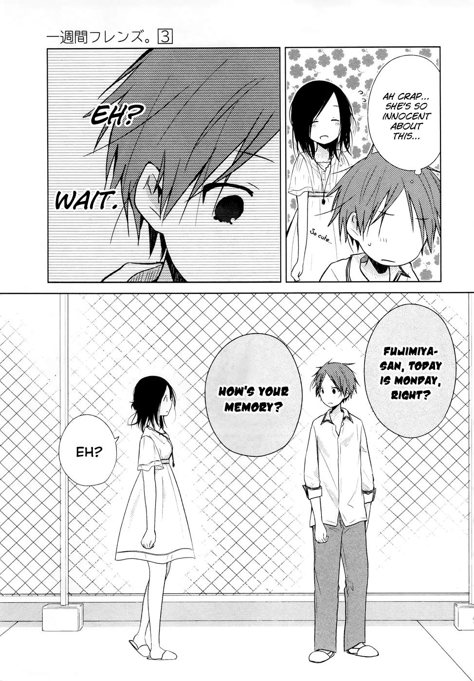 Isshuukan Friends Chapter 11 page 20 - Chapter 11: The Friend I Can't Meet