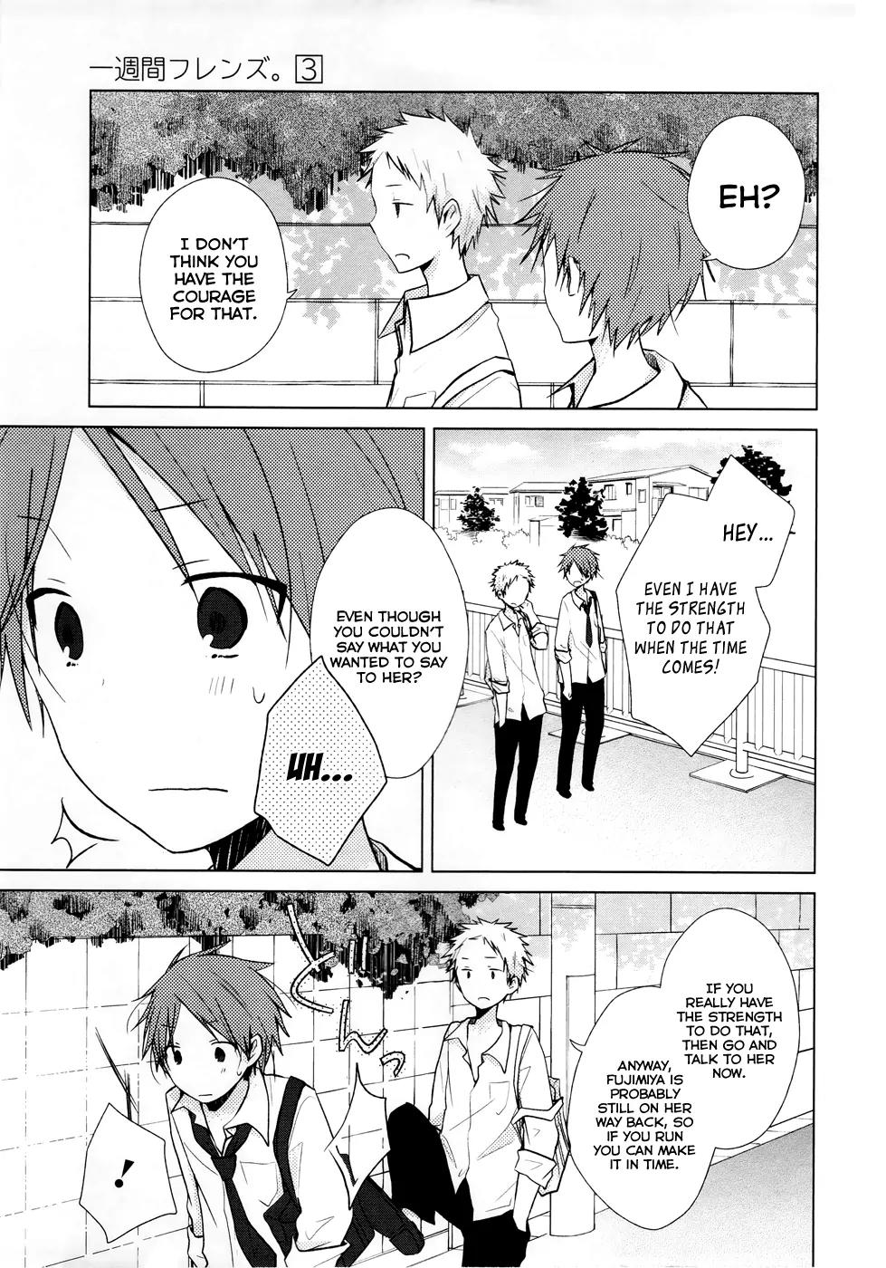 Isshuukan Friends Chapter 11 page 8 - Chapter 11: The Friend I Can't Meet