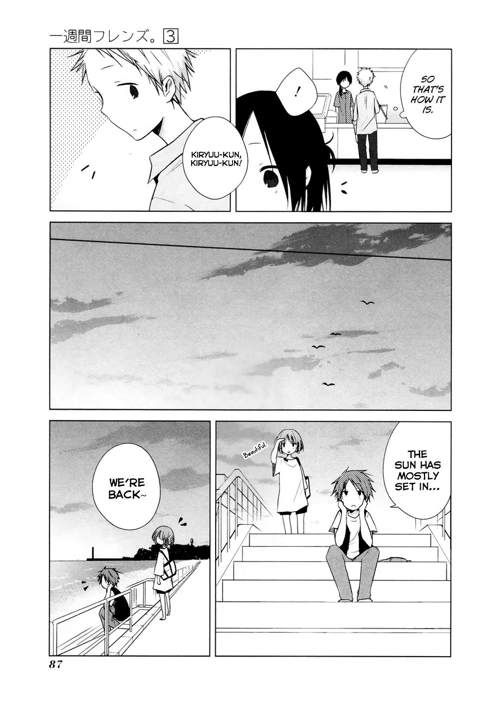 Isshuukan Friends Chapter 12 page 18 - Chapter 12: A Friend and the Sea