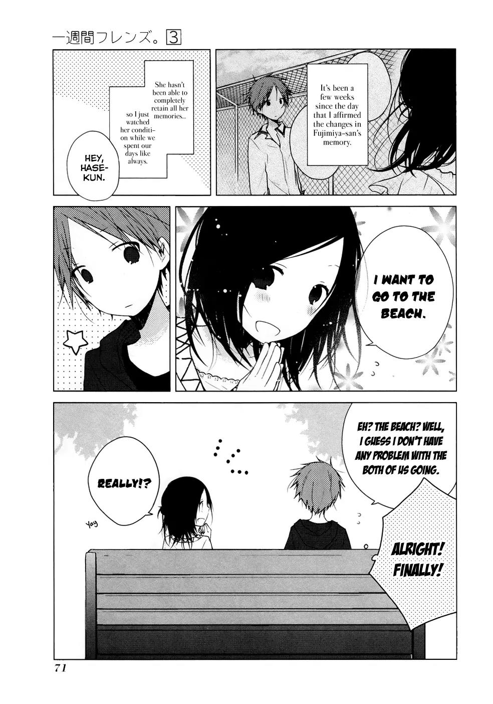 Isshuukan Friends Chapter 12 page 2 - Chapter 12: A Friend and the Sea