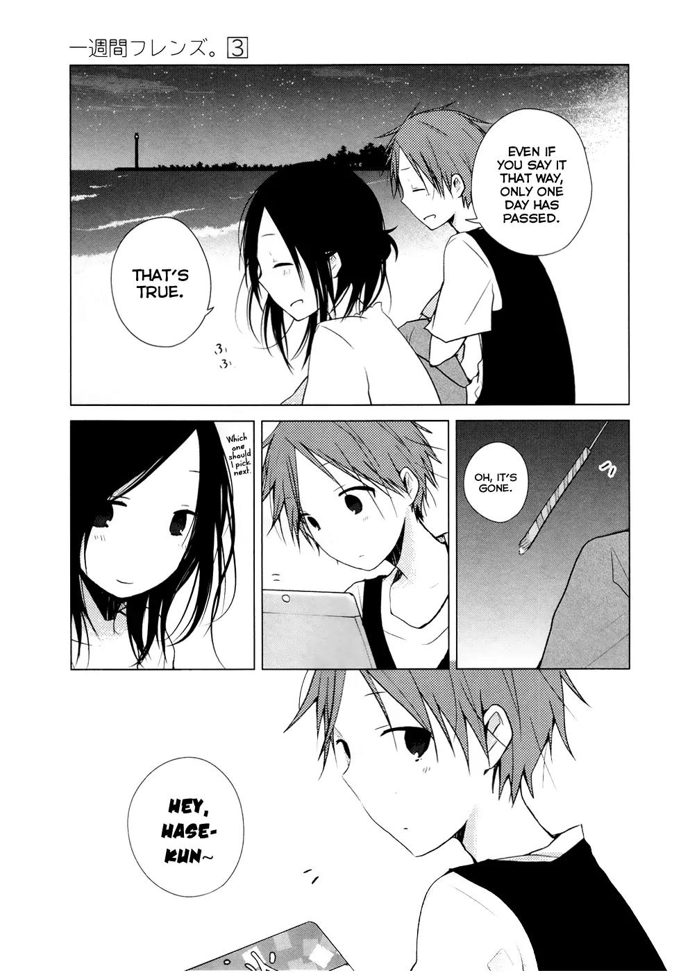Isshuukan Friends Chapter 12 page 22 - Chapter 12: A Friend and the Sea