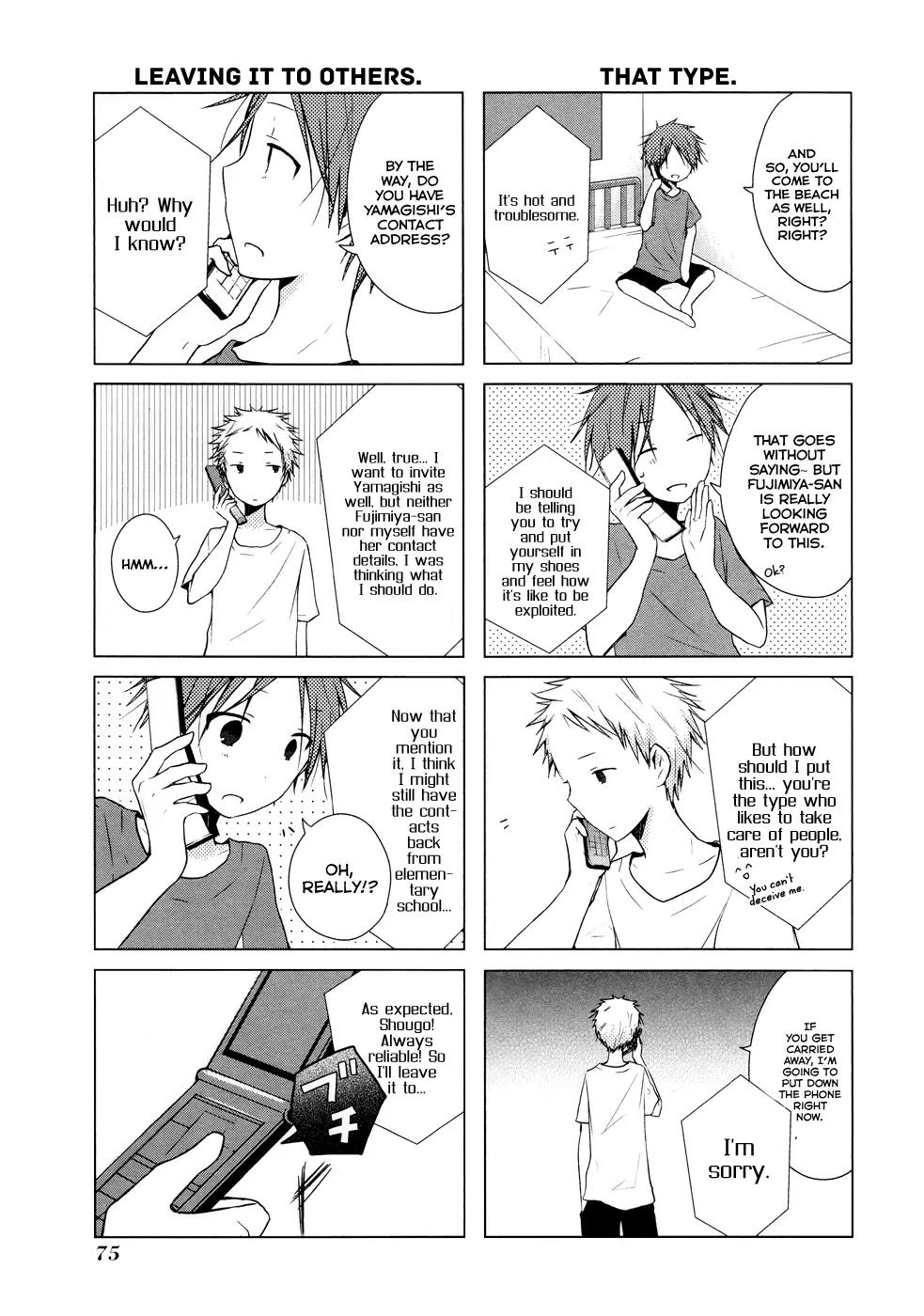 Isshuukan Friends Chapter 12 page 6 - Chapter 12: A Friend and the Sea