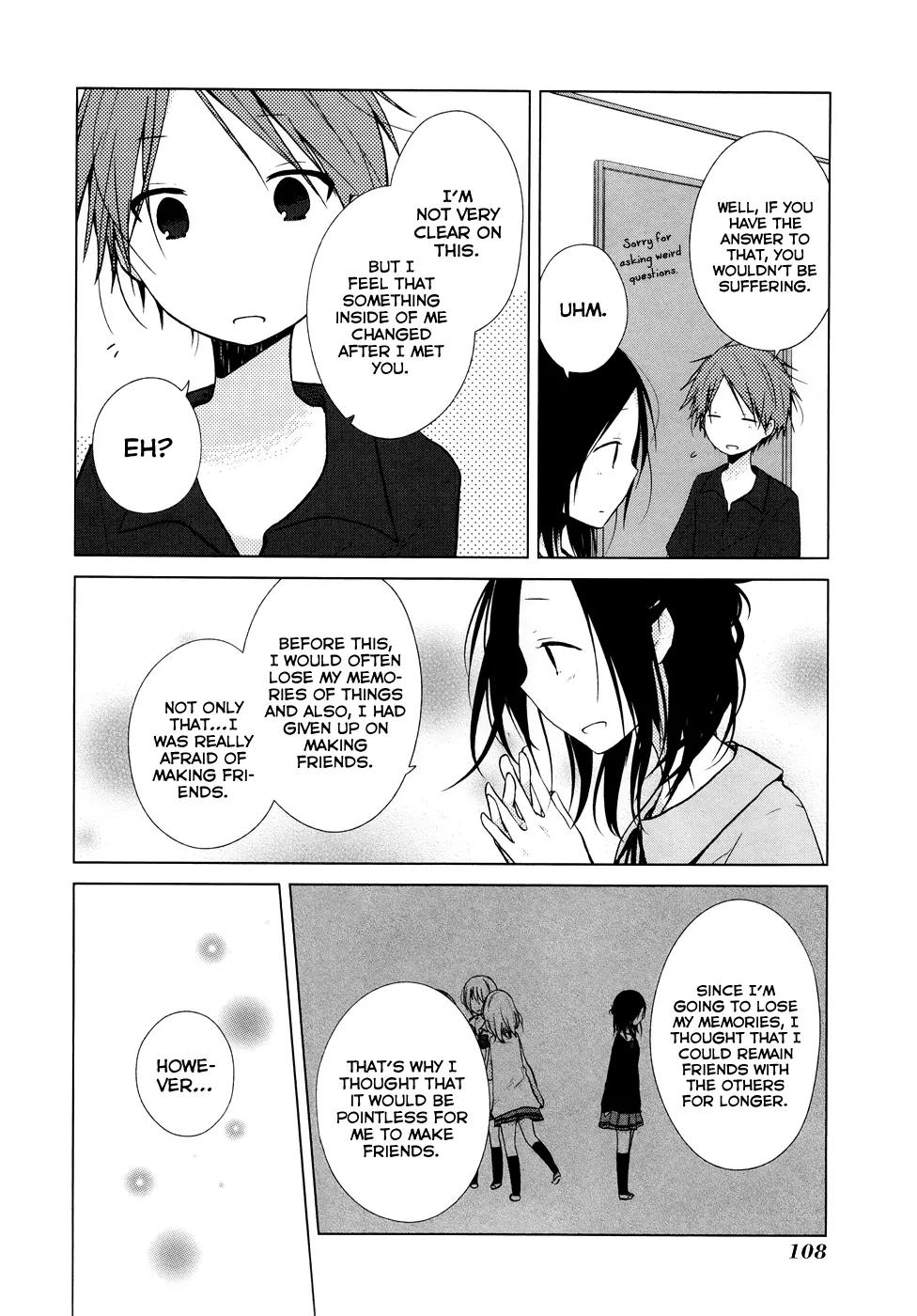 Isshuukan Friends Chapter 13 page 14 - Chapter 13 : The Last Day with a Friend