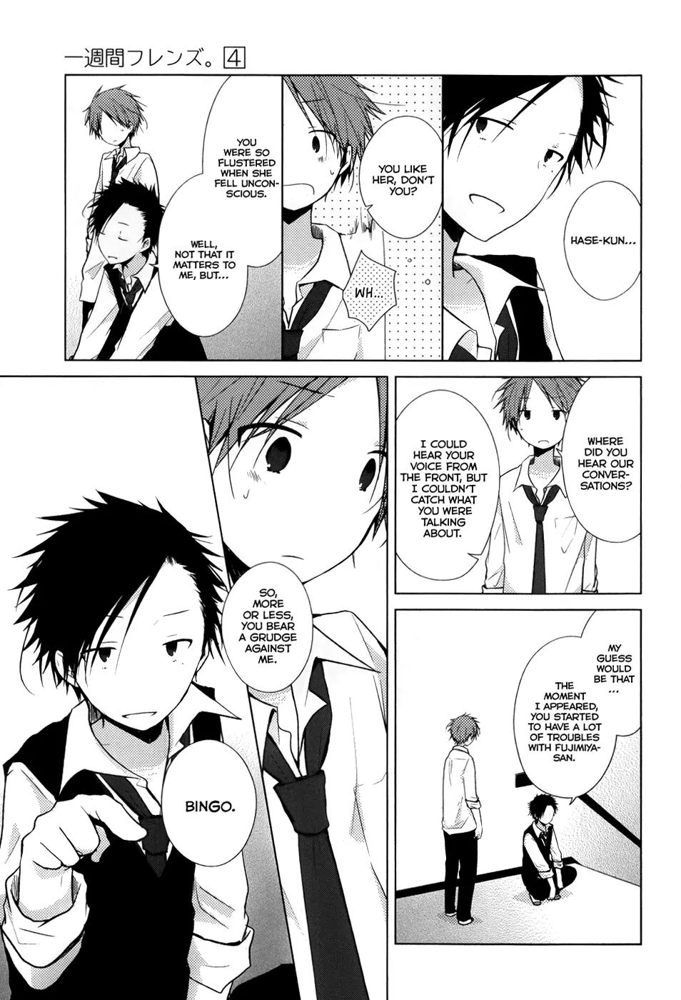 Isshuukan Friends Chapter 15 page 19 - Chapter 15: 18 (Eighteen)
