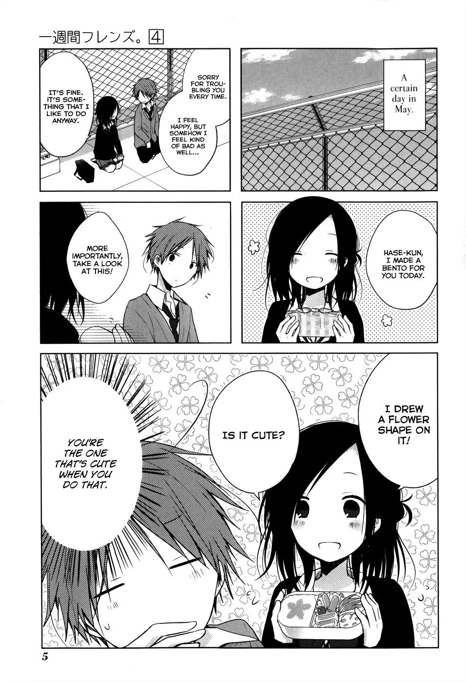 Isshuukan Friends Chapter 15 page 9 - Chapter 15: 18 (Eighteen)