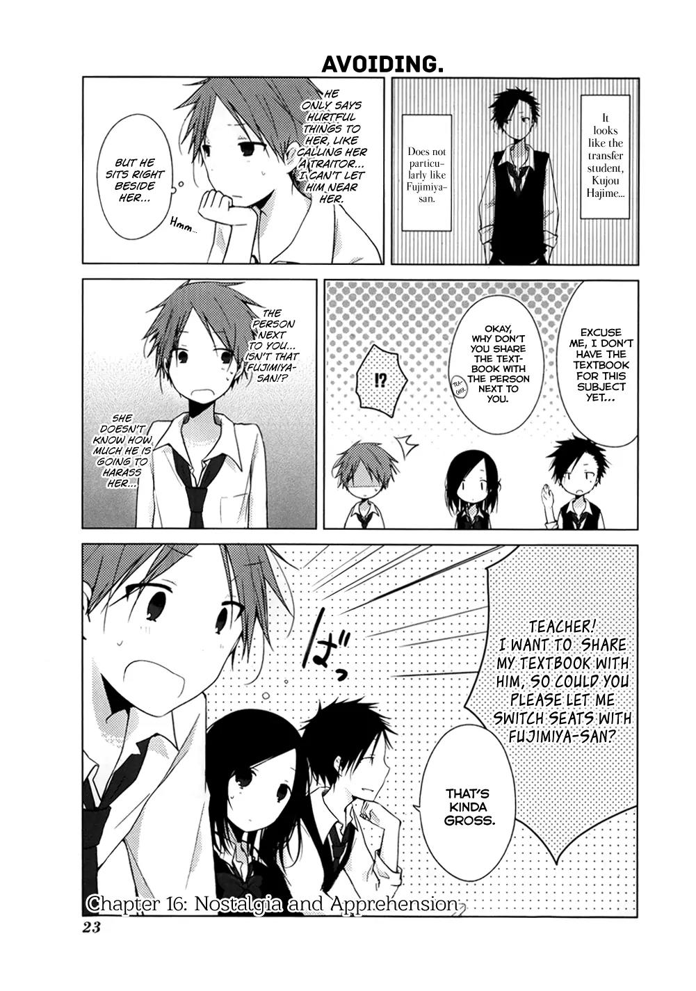 Isshuukan Friends Chapter 16 page 3 - Chapter 16: Nostalgia and Apprehension