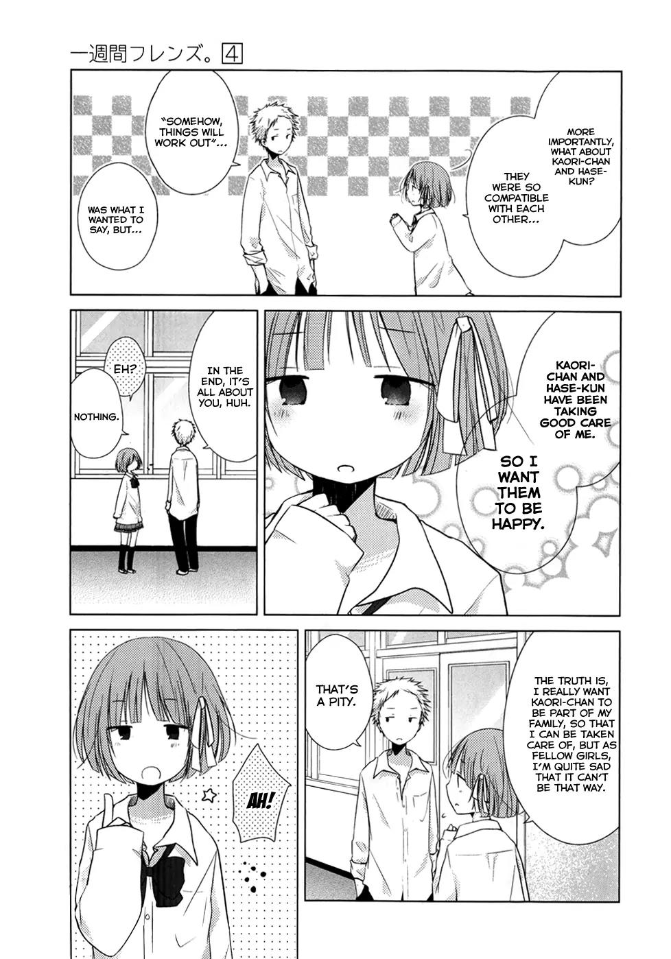 Isshuukan Friends Chapter 17 page 11 - Chapter 17: That Time, Refrain