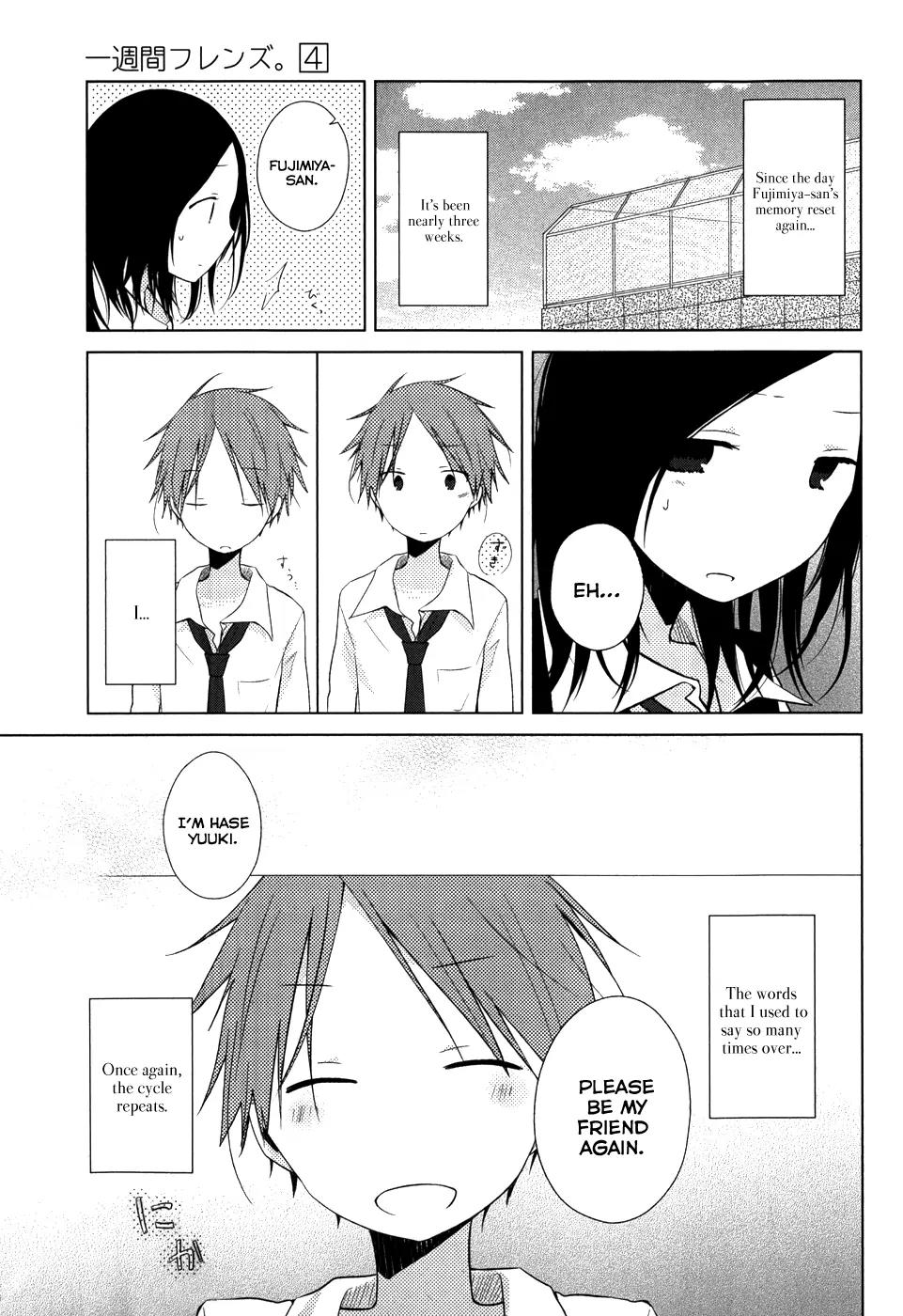 Isshuukan Friends Chapter 19 page 2 - Chapter 19 : The Chemical Formula to Like Something.