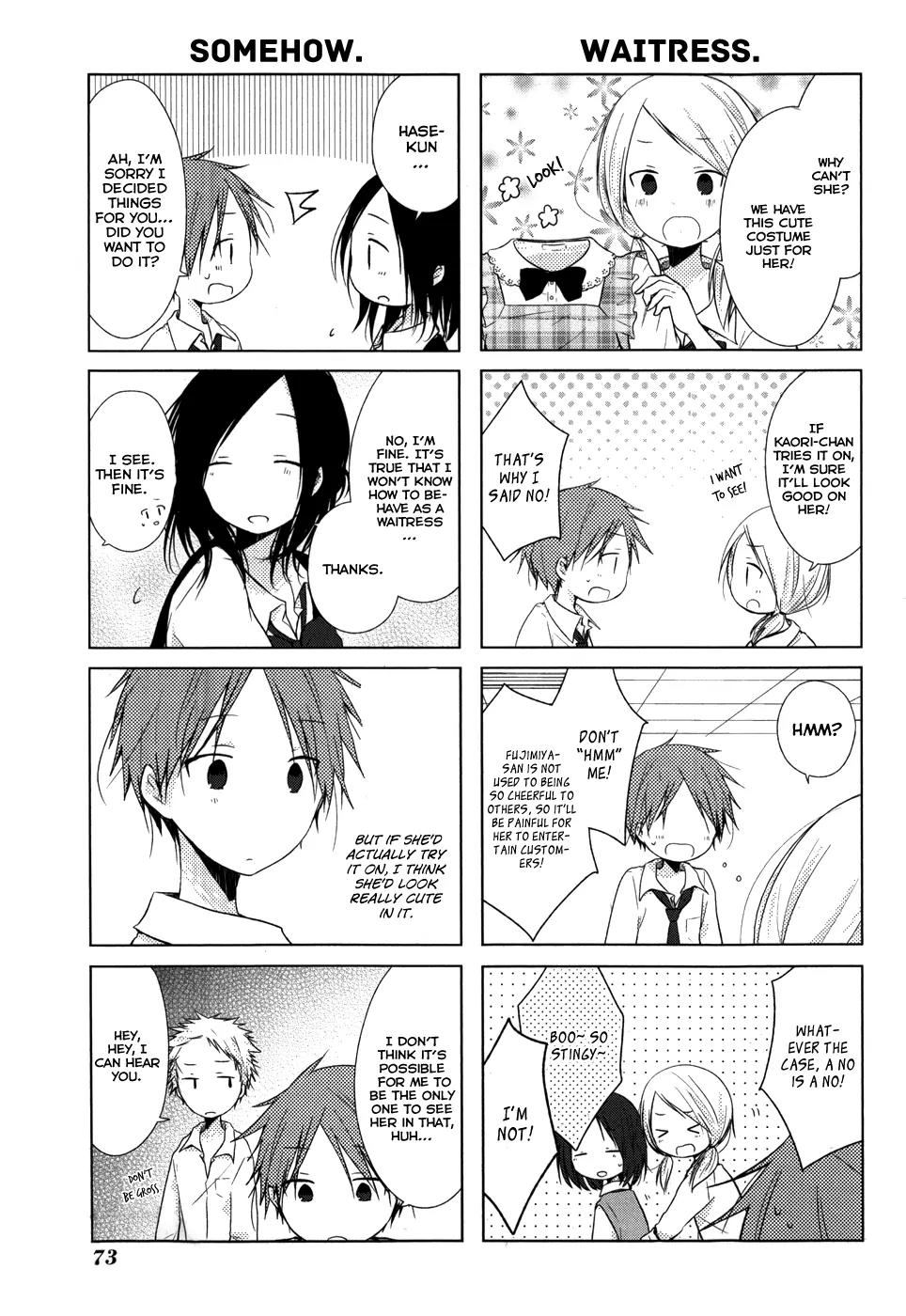 Isshuukan Friends Chapter 19 page 6 - Chapter 19 : The Chemical Formula to Like Something.