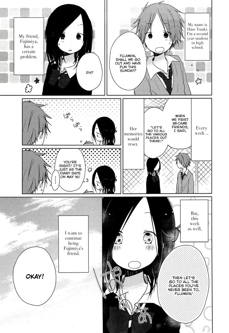 Isshuukan Friends Chapter 2 page 2 - Chapter 2: A Day Off With A Friend