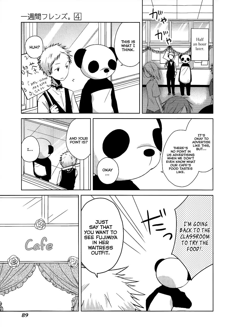 Isshuukan Friends Chapter 20 page 11 - Chapter 20: Because... It Was Fun