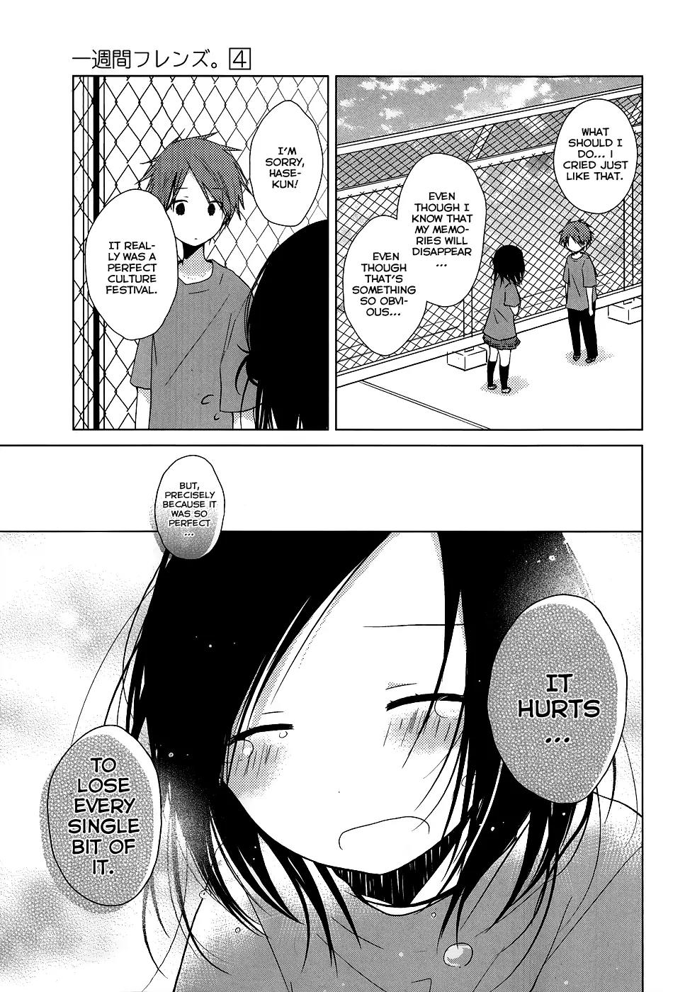 Isshuukan Friends Chapter 20 page 23 - Chapter 20: Because... It Was Fun