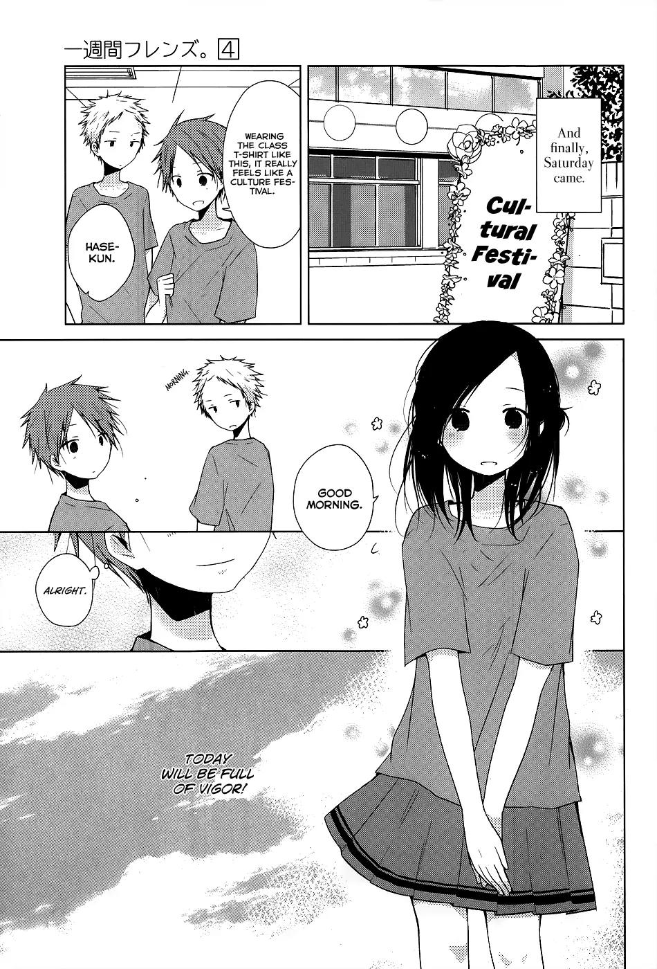Isshuukan Friends Chapter 20 page 3 - Chapter 20: Because... It Was Fun