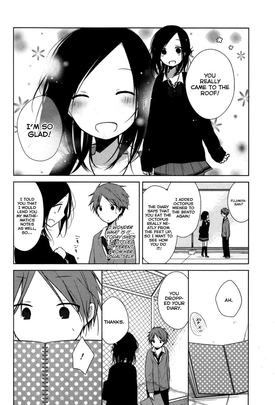 Isshuukan Friends Chapter 21.1 page 9 - Chapter 21.1: A Certain Week in "One Week Friends"