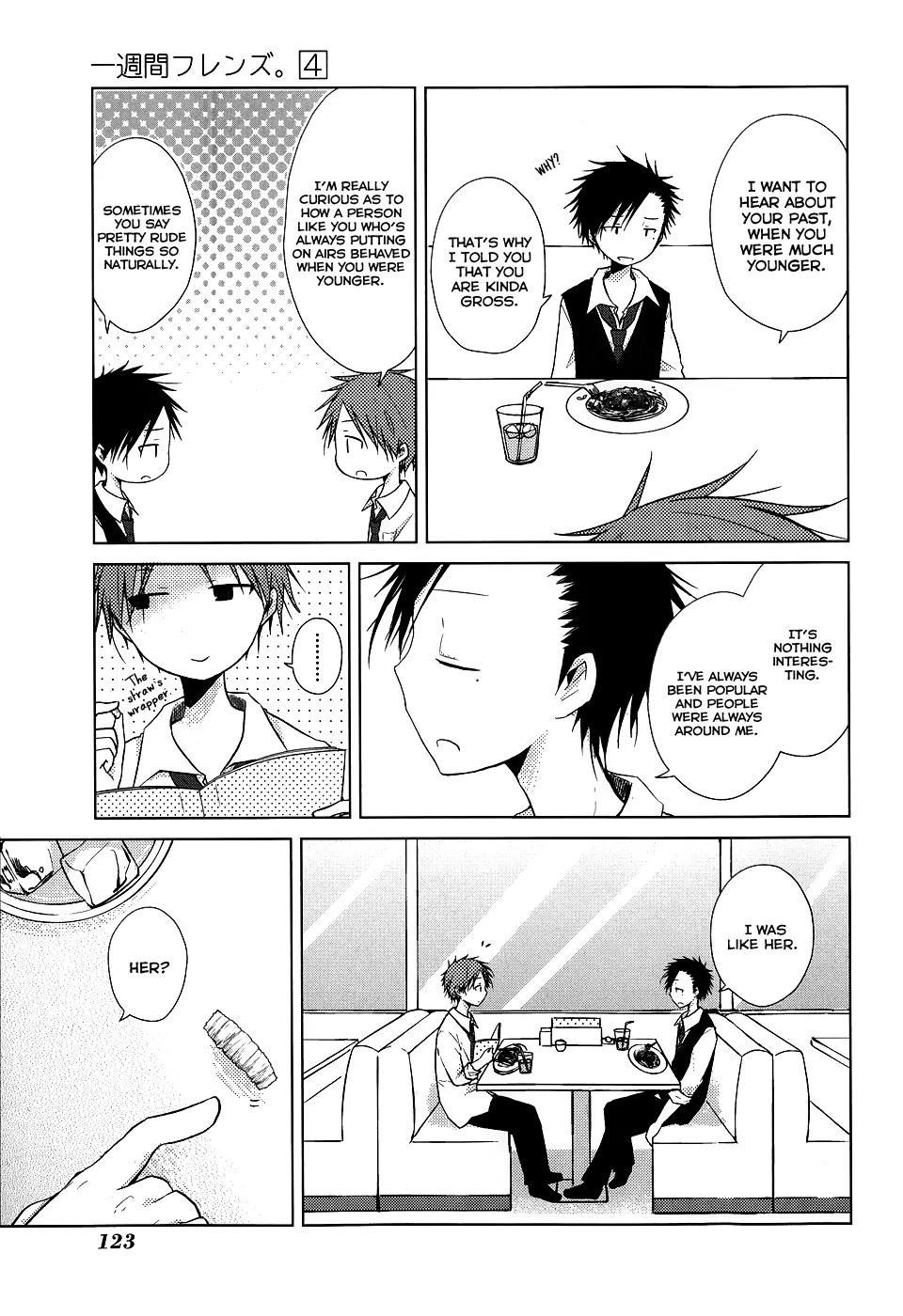 Isshuukan Friends Chapter 21 page 17 - Chapter 21: Annulation: The Rolling Stones