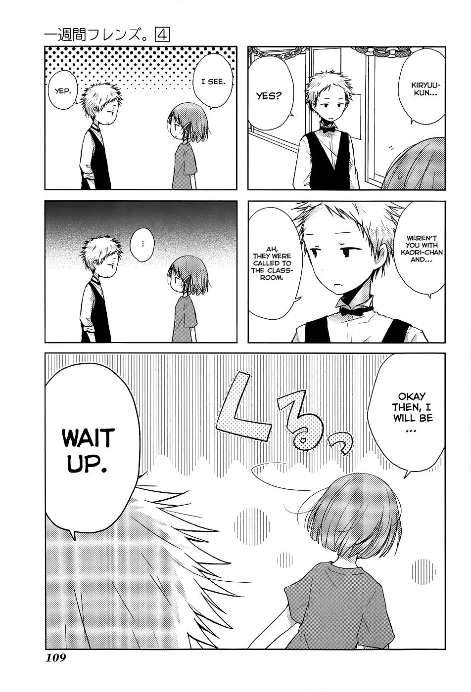 Isshuukan Friends Chapter 21 page 3 - Chapter 21: Annulation: The Rolling Stones