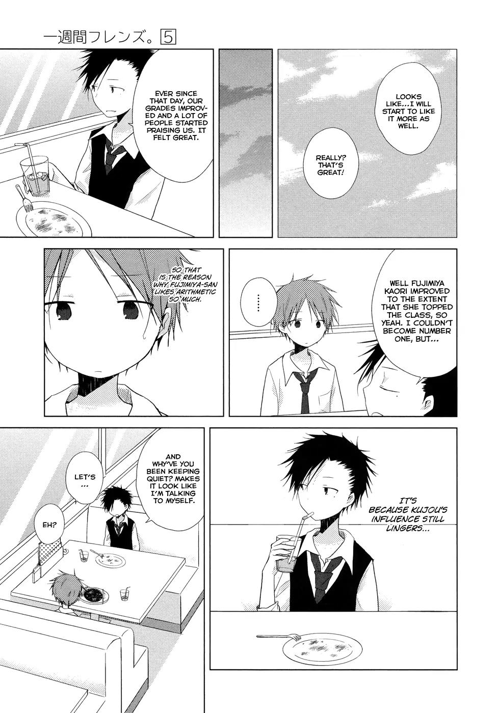 Isshuukan Friends Chapter 22 page 15 - Chapter 22 : If He were a Bad Guy