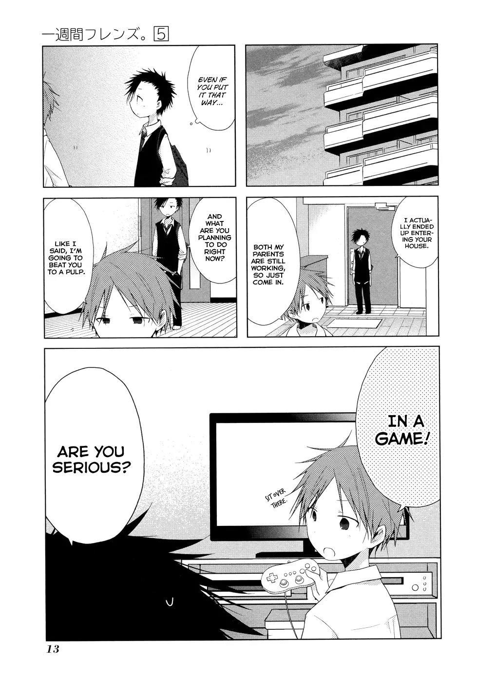 Isshuukan Friends Chapter 22 page 17 - Chapter 22 : If He were a Bad Guy
