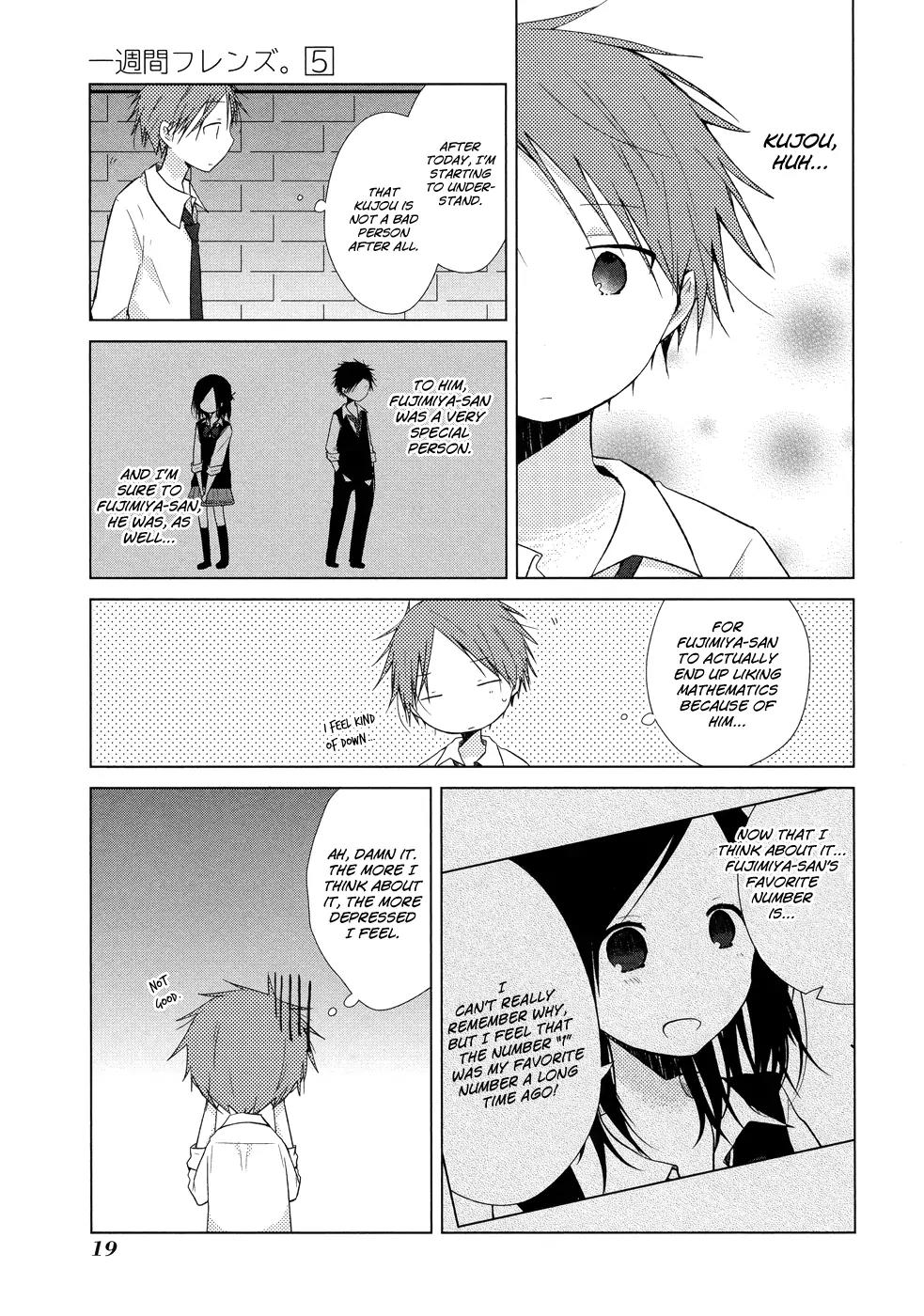 Isshuukan Friends Chapter 22 page 23 - Chapter 22 : If He were a Bad Guy