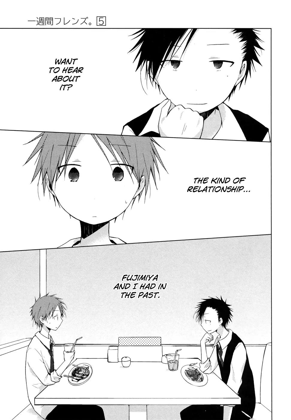 Isshuukan Friends Chapter 22 page 7 - Chapter 22 : If He were a Bad Guy