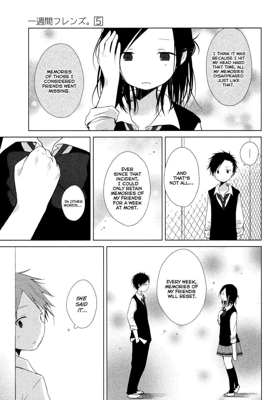 Isshuukan Friends Chapter 23 page 15 - Chapter 23: Complex Tune