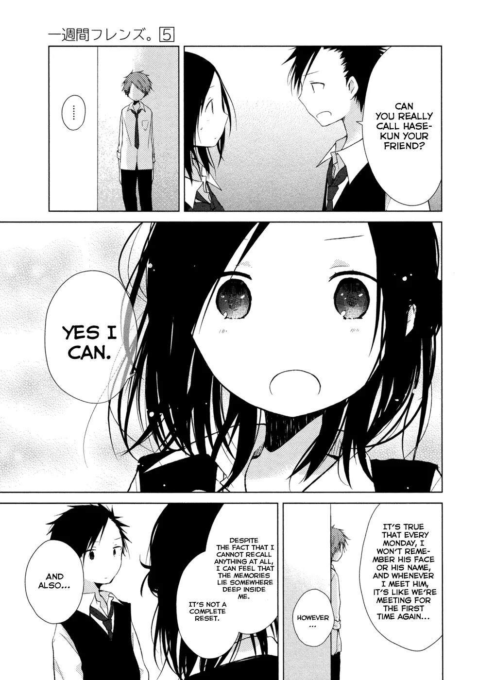 Isshuukan Friends Chapter 23 page 17 - Chapter 23: Complex Tune