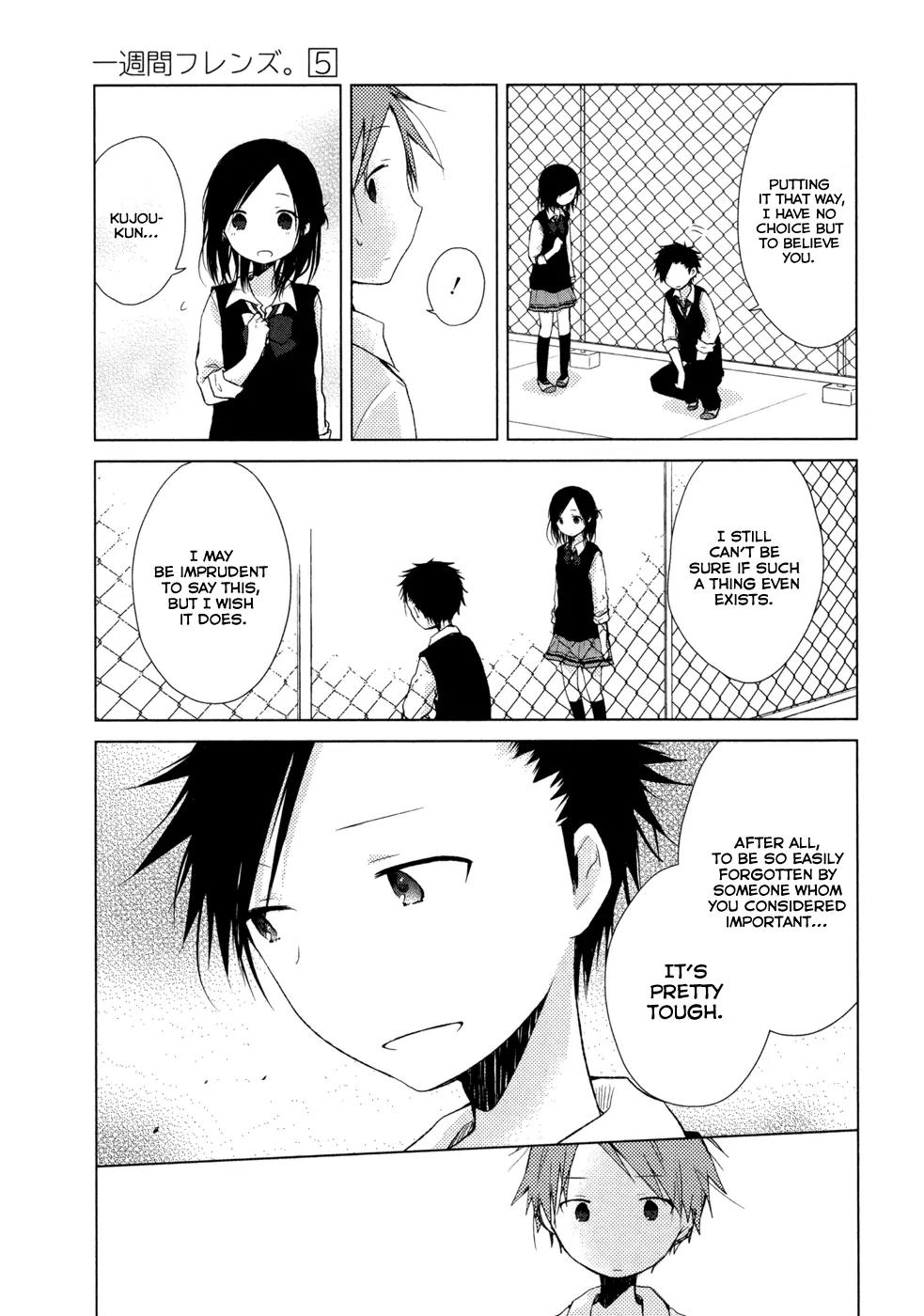 Isshuukan Friends Chapter 23 page 19 - Chapter 23: Complex Tune