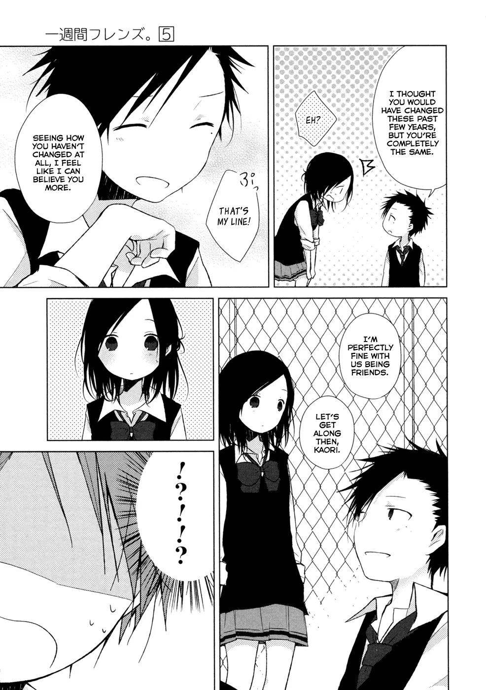Isshuukan Friends Chapter 23 page 21 - Chapter 23: Complex Tune