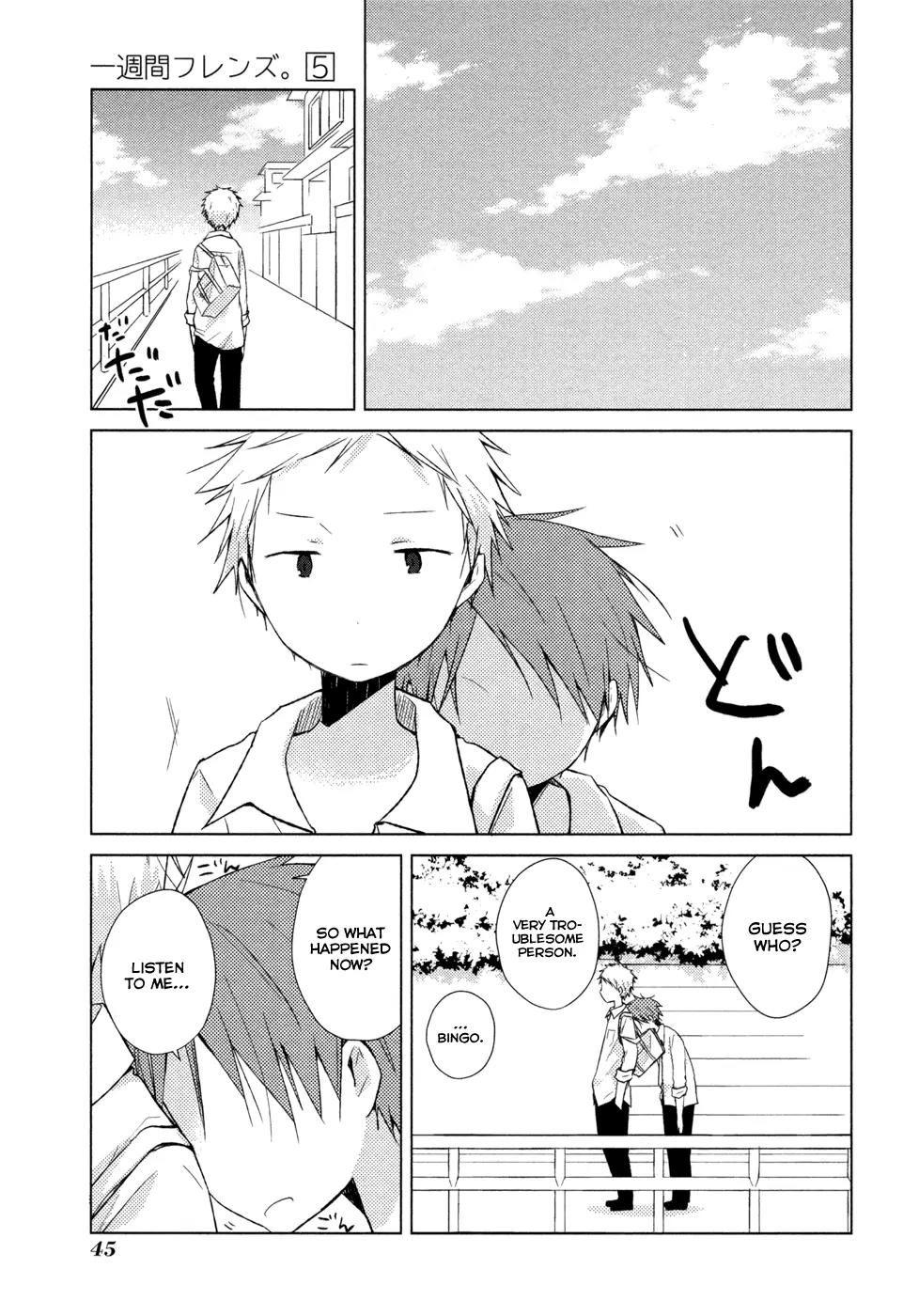 Isshuukan Friends Chapter 23 page 23 - Chapter 23: Complex Tune