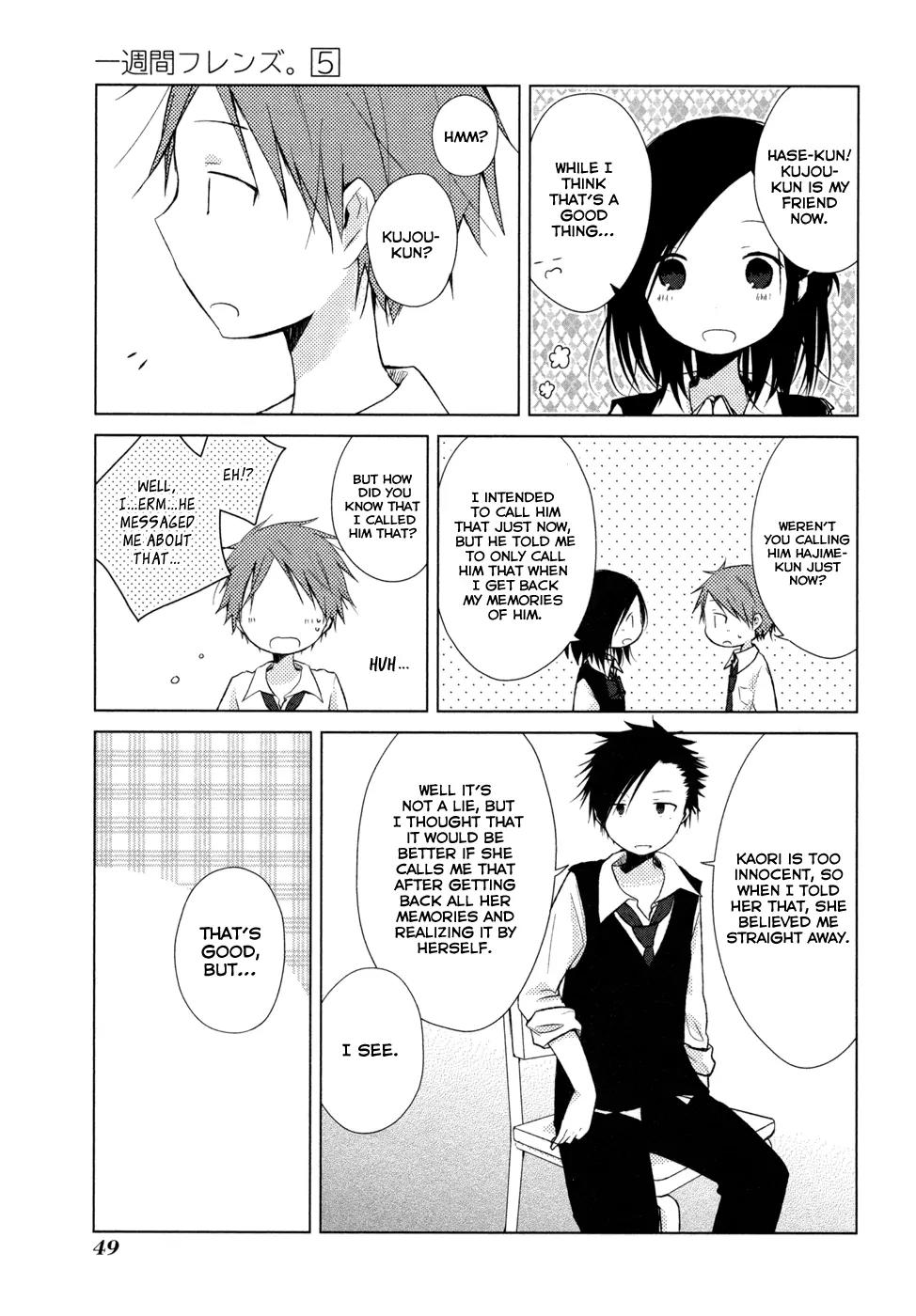 Isshuukan Friends Chapter 23 page 27 - Chapter 23: Complex Tune