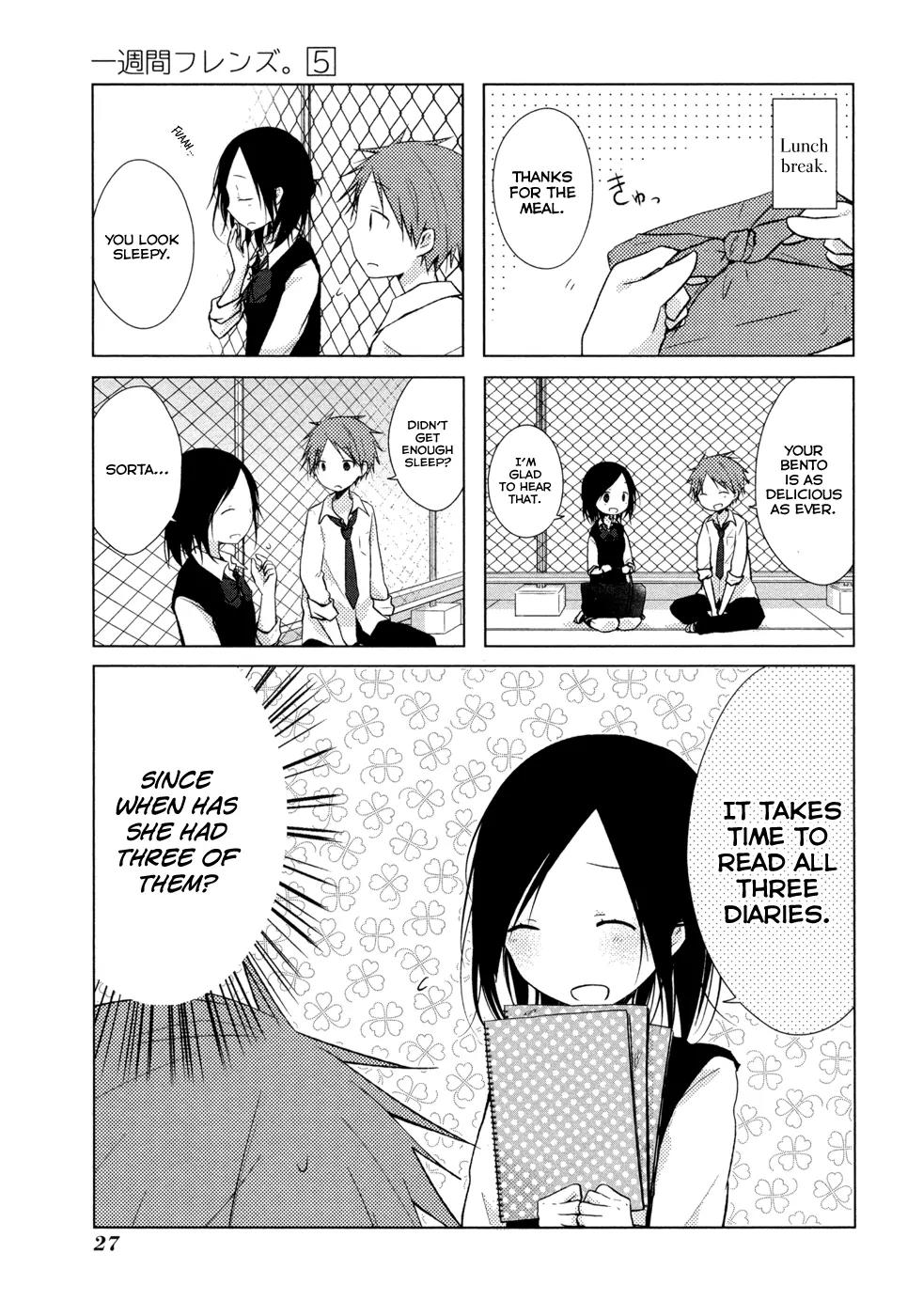 Isshuukan Friends Chapter 23 page 5 - Chapter 23: Complex Tune