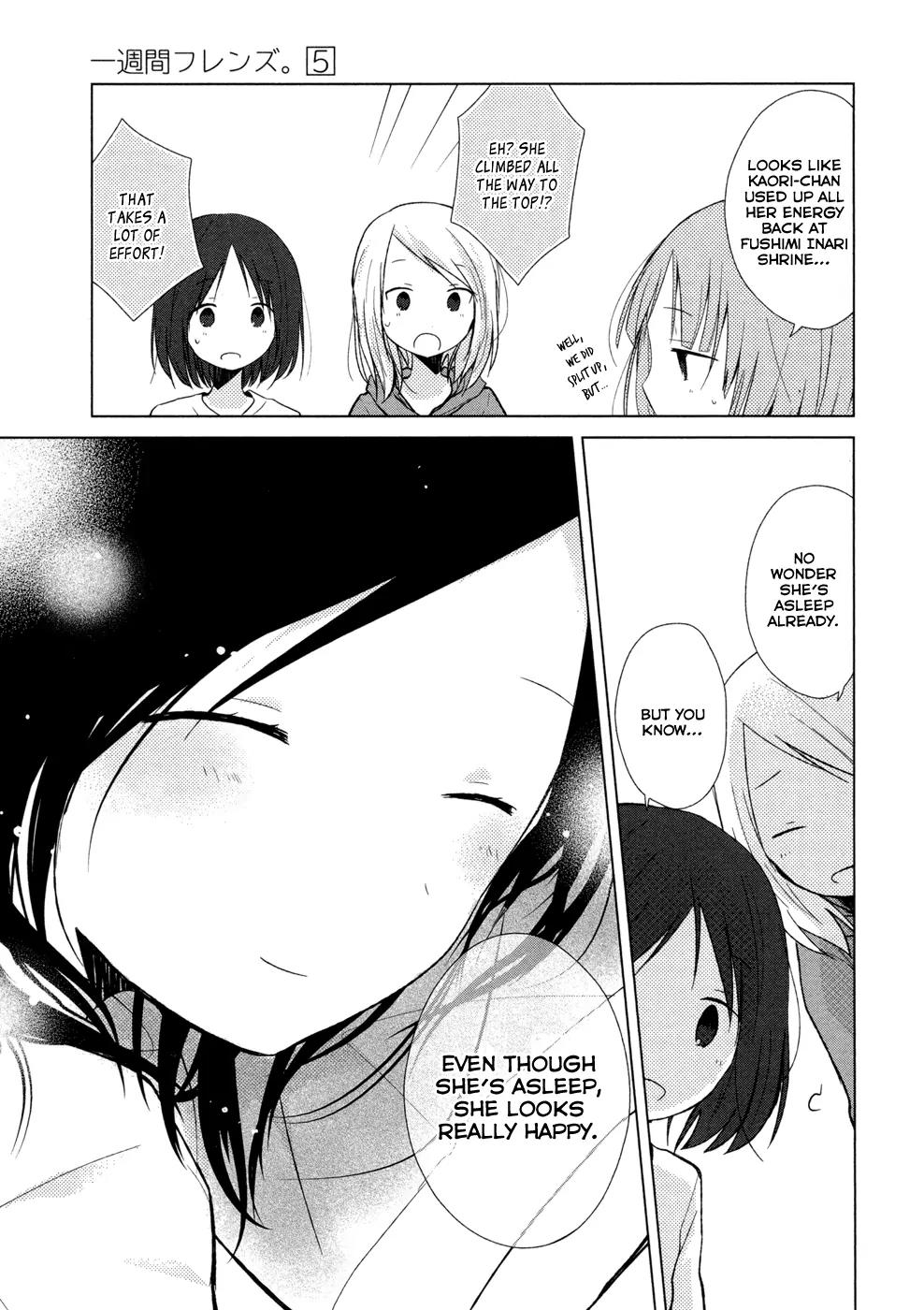 Isshuukan Friends Chapter 24 page 28 - Chapter 24: Fushimi Inari's Mosaic
