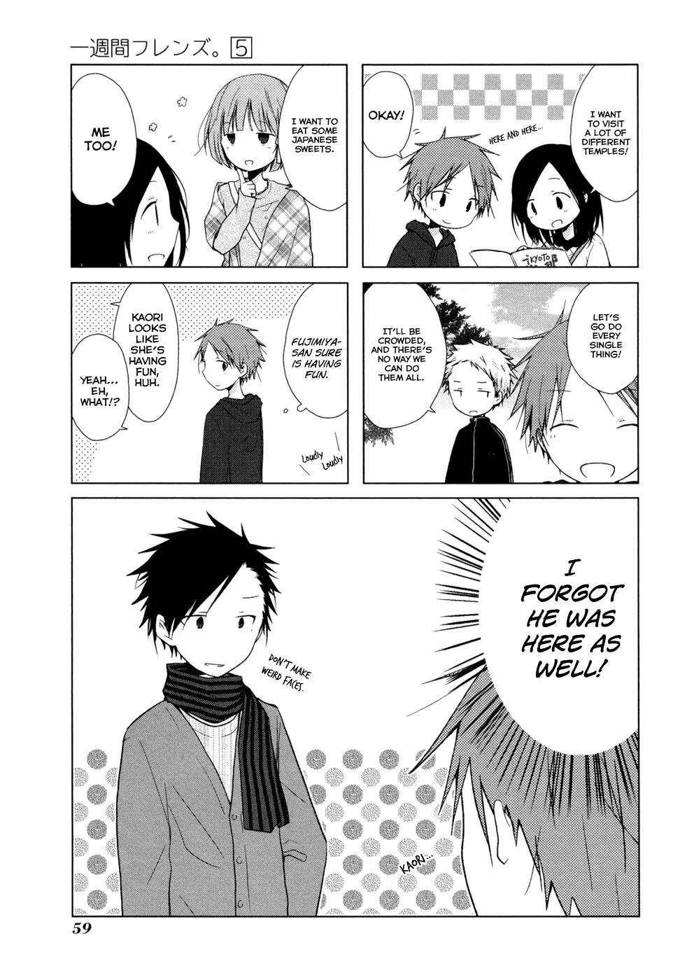 Isshuukan Friends Chapter 24 page 6 - Chapter 24: Fushimi Inari's Mosaic
