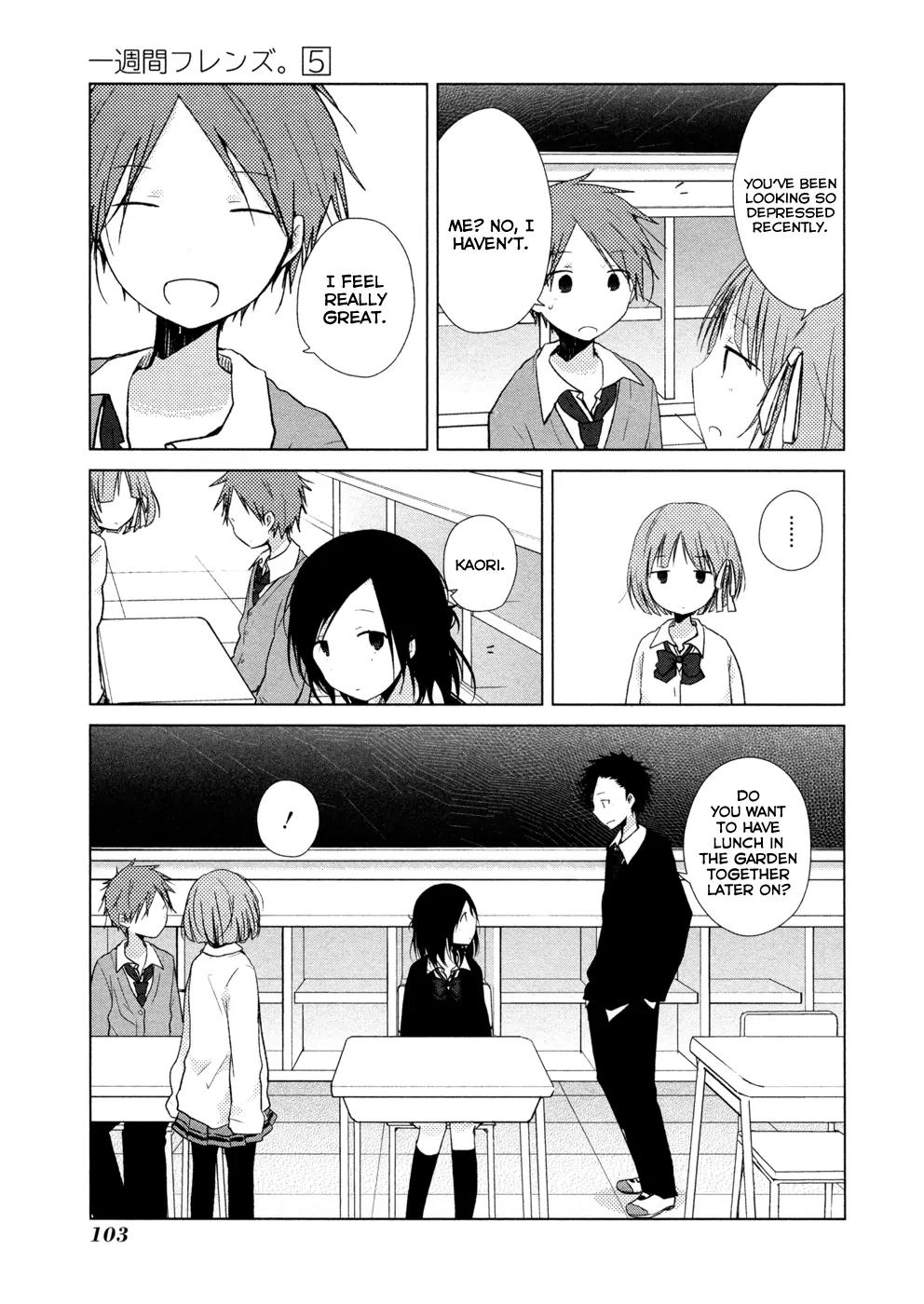 Isshuukan Friends Chapter 25 page 21 - Chapter 25: What Will We Become In The End?
