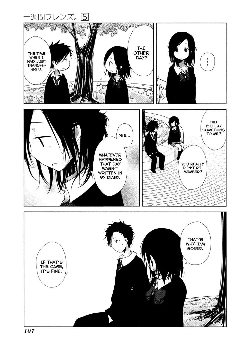 Isshuukan Friends Chapter 25 page 25 - Chapter 25: What Will We Become In The End?