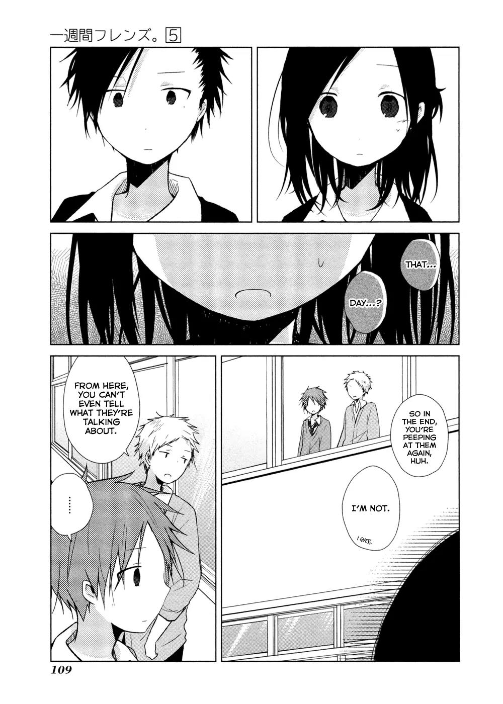 Isshuukan Friends Chapter 25 page 27 - Chapter 25: What Will We Become In The End?