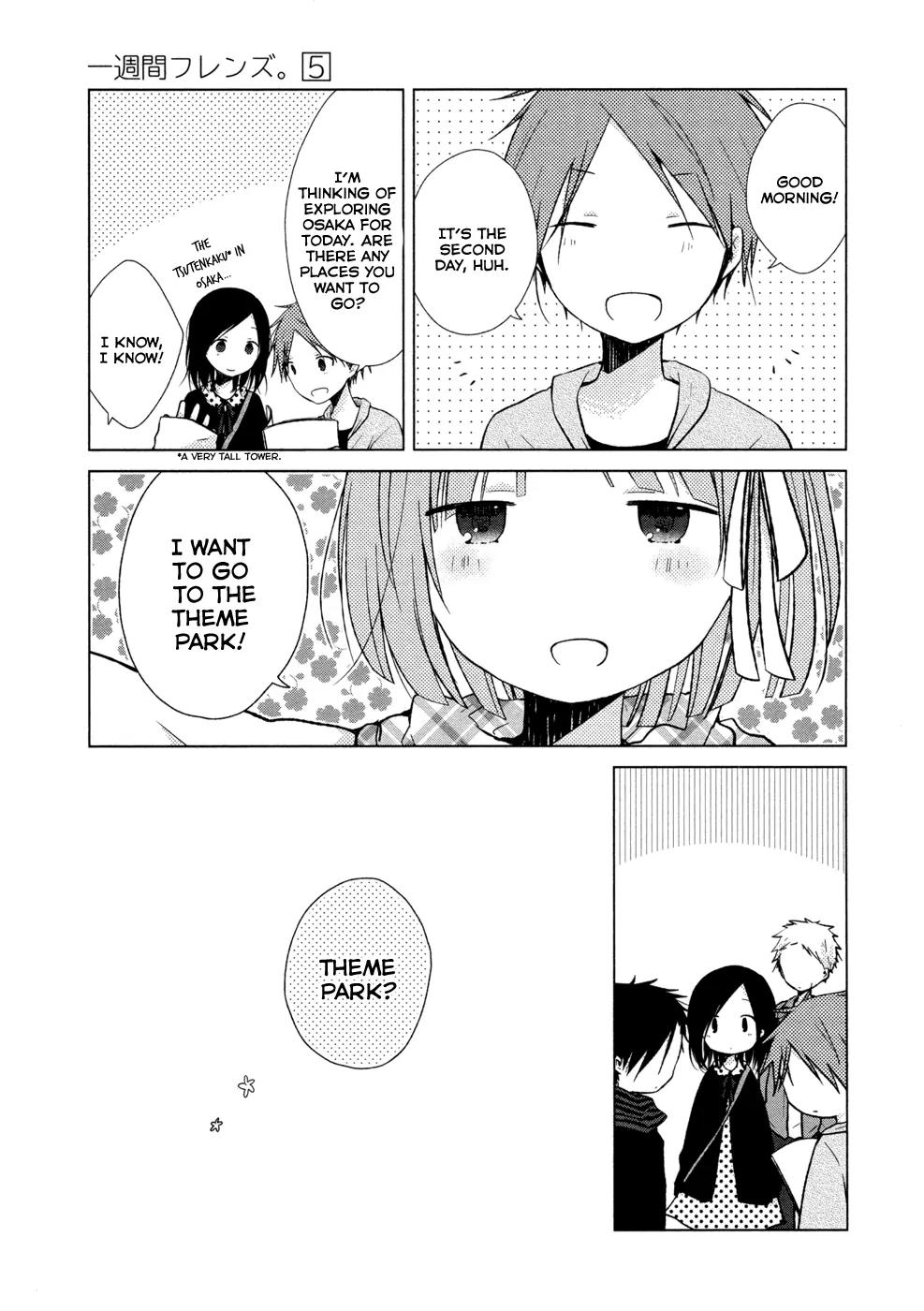 Isshuukan Friends Chapter 25 page 3 - Chapter 25: What Will We Become In The End?