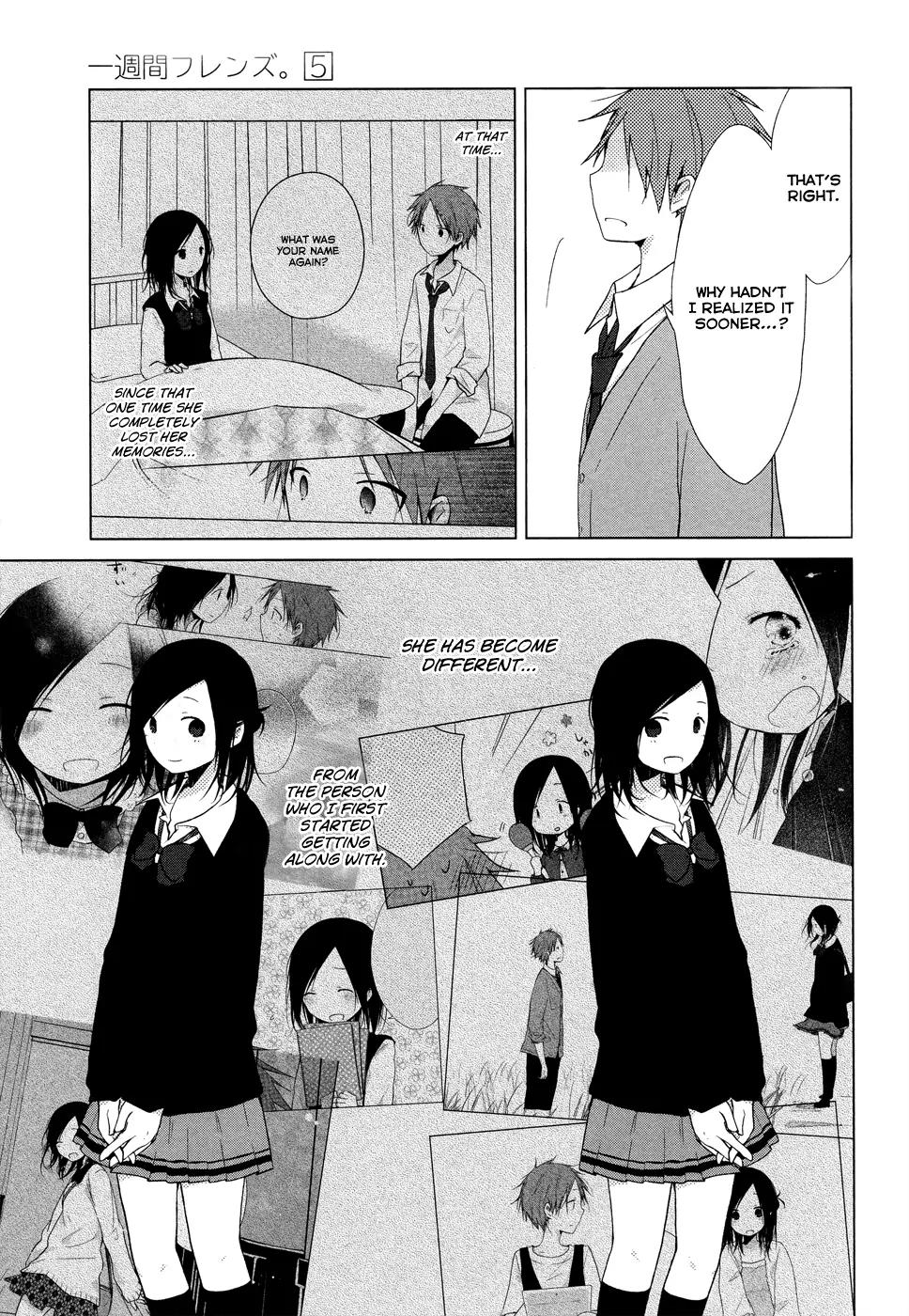 Isshuukan Friends Chapter 26 page 27 - Chapter 26: ar^(n-001)... A Never-Ending Journey to 0