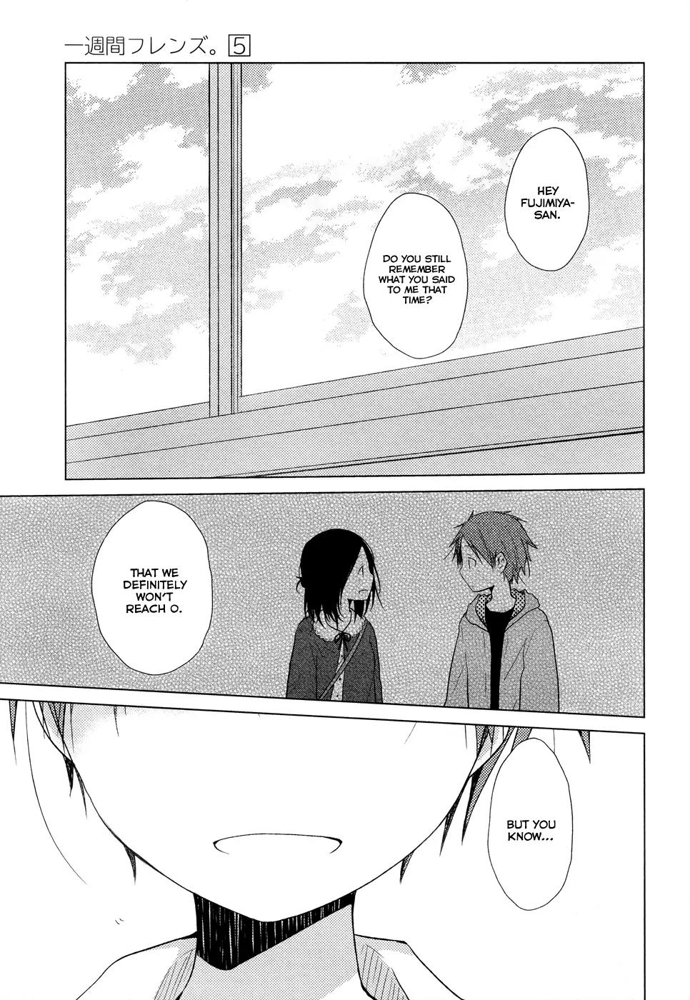 Isshuukan Friends Chapter 26 page 29 - Chapter 26: ar^(n-001)... A Never-Ending Journey to 0